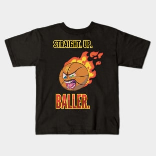 Mad Basketball - Straight Up Baller Kids T-Shirt